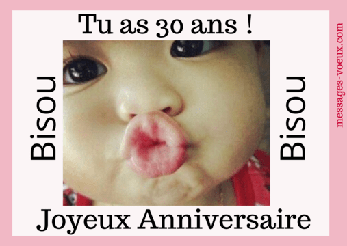 30 Ans Chanson Joyeux Anniversaire Fille Message 30 Ans Homme Femme