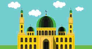 La prière de l'Aid Kabir à la Mosquée