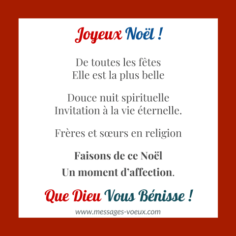 Messages De Joyeux Noel Religieux En Prieres Et Citations Religieuses