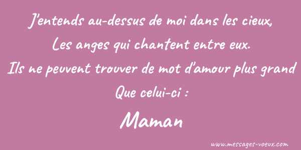 Sms Fete Des Meres Texto Bonne Fete Maman Lettre A Sa Mere