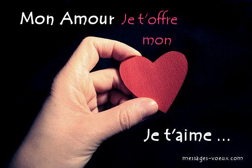 Messages Je T Aime Sms D Amour Avec De Belles Phrases Romantiques