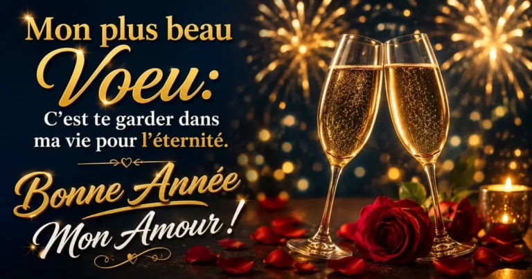 Messages bonne année amour 2027 : SMS, poèmes et textes pour dire Je t&rsquo;aime au Nouvel An