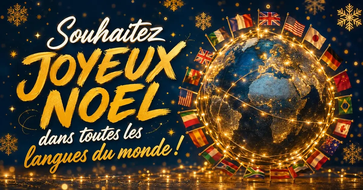 Joyeux Noël dans toutes les langues du monde — traductions et SMS multilingues