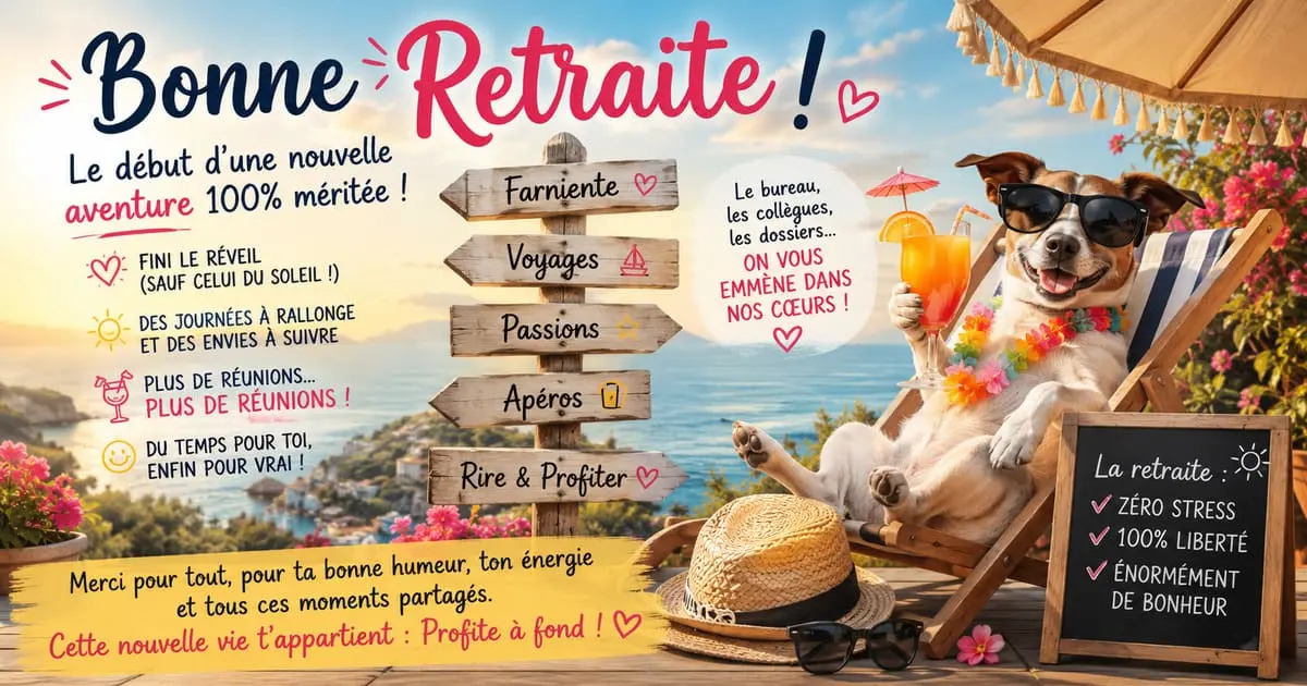 Dire au revoir à ses collègues de travail avec originalité et un peu d'humour