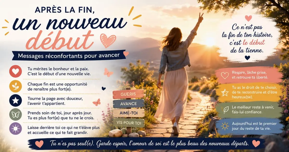 Personne envoyant un message de soutien à un ami traversant un divorce